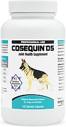 Nutramax Cosequin with Glucosamine & Chondroitin DS Capsule Joint Supplement for Dogs, 132 count