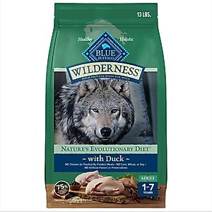 Blue Buffalo Wilderness Duck Adult Dry Dog Food, 13-lb bag