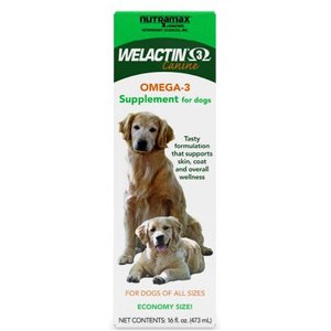 Nutramax Welactin Canine Omega-3 Liquid Dog Supplement