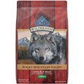 Blue Buffalo Wilderness Rocky Mountain Recipe Adult High Protein Natural Red Meat & Grain Dry Dog Food, 24-lb bag