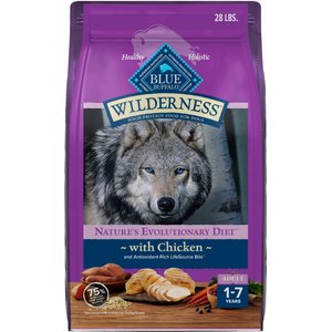 Blue Buffalo Wilderness Small Breed Chicken Adult Dry Dog Food, 28-lb bag