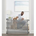 Carlson Pet Products Retractable Safety Dog Gate, Gray, Large