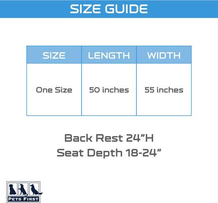 Show full view: Pets First NCAA Florida Gators Dog Car Seat Cover, Multicolor slide 3 of 5