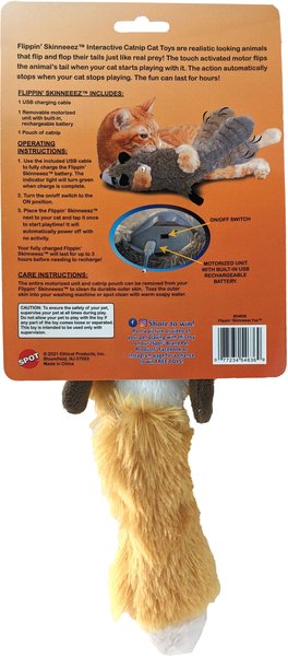 Ethical Pet Pillowpuf Tabbie with Catnip Cat Toy