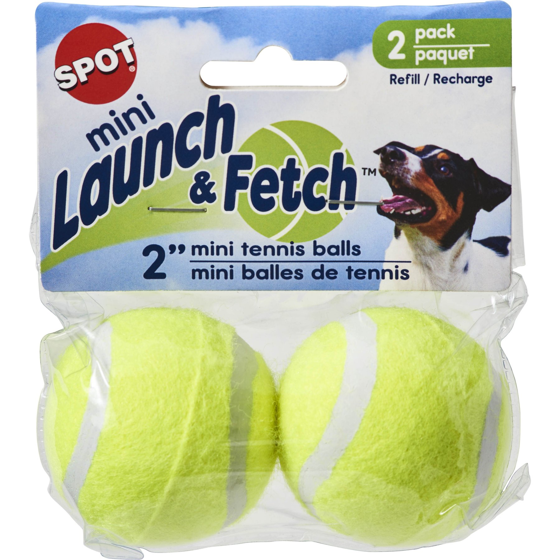 Frisco Chewy Fetch Squeaky Tennis Ball Dog Toy, 3 Count