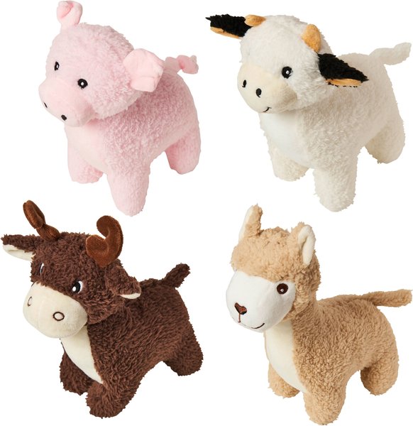 Power House Animal Plush Dog Toy
