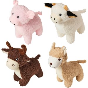 ETHICAL PET Love The Earth Animal Plush Dog Toy, Assorted, 1 count ...