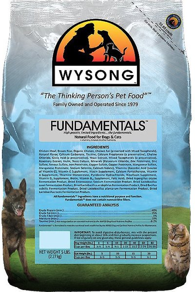 Wysong Fundamentals Dry Dog & Cat Food, 5-lb bag slide 1 of 3