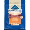 Blue Buffalo Dental Bones Small All Natural Rawhide-Free Dental Dog Treats, 46 count
