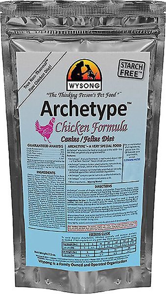 Wysong Archetype Chicken Formula Freeze-Dried Raw Dog & Cat Food, 7.5-oz bag slide 1 of 5