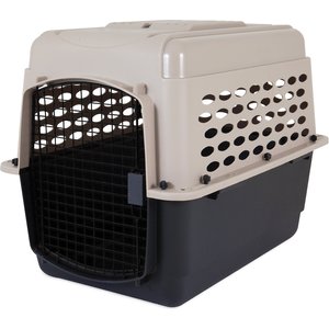 Petmate Vari Dog & Cat Kennel, Tan, 32-in, 30-50-lbs