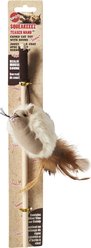 Ethical Pet Squeakeeez Plush Mouse Teaser Wand Cat Toy with Catnip, Assorted