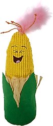 SmartyKat Corny Kicker Jumbo Crinkle Plush Cat Toy with Catnip