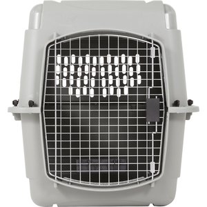 Petmate Sky Dog & Cat Kennel, Gray, 32-in, 30-50-lbs