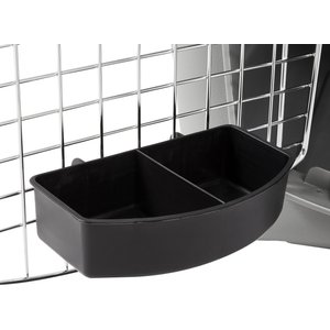 Petmate Sky Dog & Cat Kennel, Gray, 32-in, 30-50-lbs