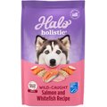 Halo Holistic Complete Digestive Health Wild-Caught Salmon & Whitefish Dog Food Recipe Adult Dry Dog Food, 3.5-lb bag
