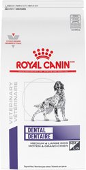 Royal Canin Veterinary Diet Adult Dental Medium & Large Breed Dry Dog Food, 17.6-lb bag
