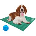 Coleman Cooling Dog Mat with Toy, Green, Medium