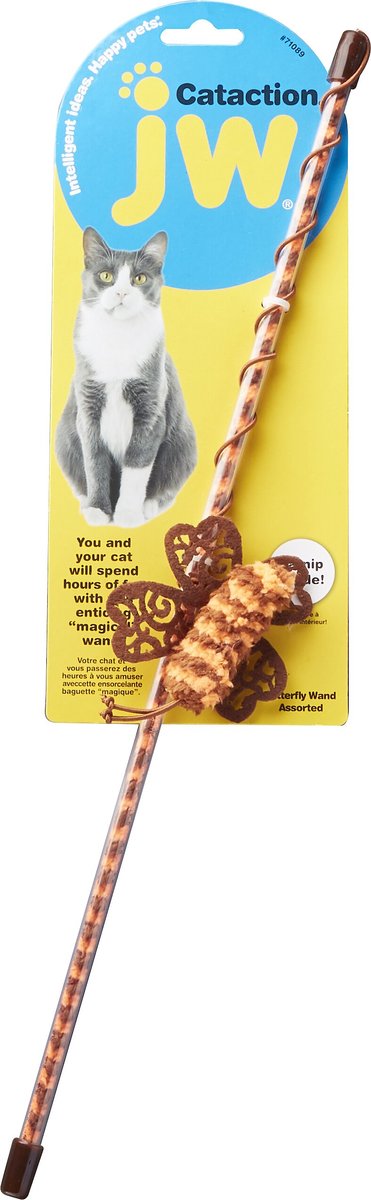 Butterfly cat clearance toy wand