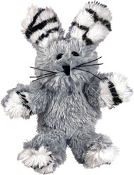 KONG Softies Fuzzy Bunny Cat Toy, Color Varies