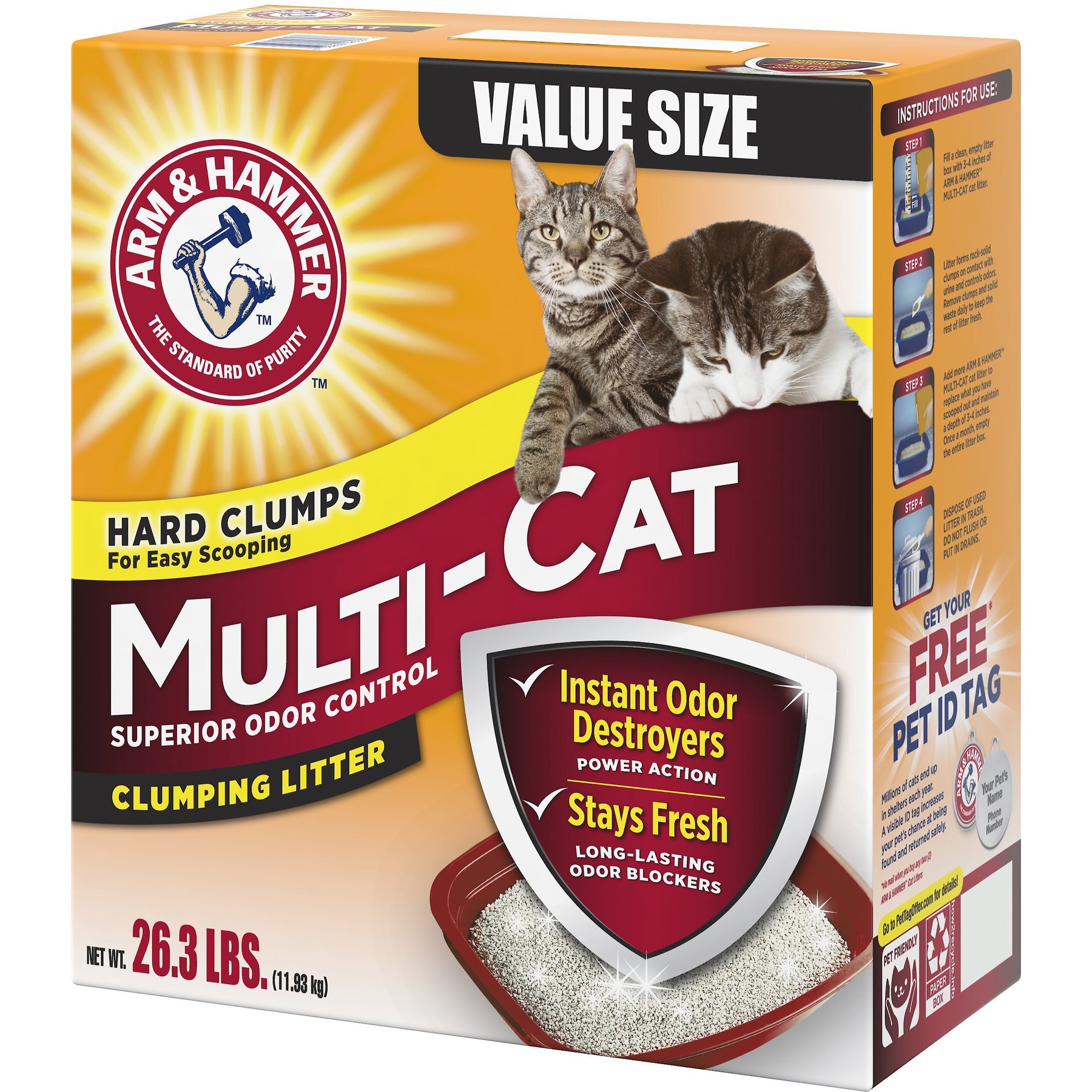 Chewy arm and hammer cat litter hotsell