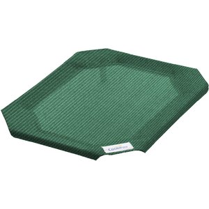 Coolaroo Replacement Cover for Steel-Framed Elevated Dog Bed, Brunswick Green, Small