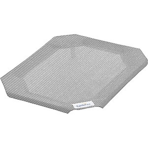 Coolaroo Replacement Cover for Steel-Framed Elevated Dog Bed, Grey, Small