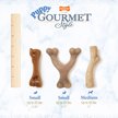 Nylabone Antler Alternative Chicken Flavored Puppy Chew Toy