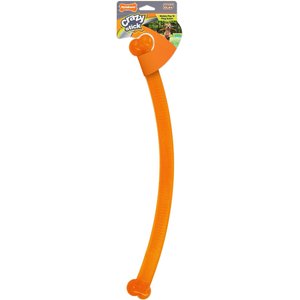 Nylabone Power Play Crazy Stick Dog Toy, Orange