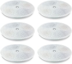 Pet Standard Petkit EverSweet 2, EverSweet 3 & Cybertial Puredrink Water Fountain Replacement Filter, 6-Pack