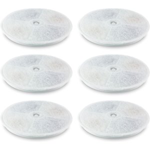 Pet Standard Petkit EverSweet 2, EverSweet 3 & Cybertial Puredrink Water Fountain Replacement Filter, 6-Pack