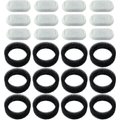 Pet Standard PETLIBRO Model PLWF003 Stainless Steel Pet Water Fountain Replacement Filter & Replacement Pre-Filter Sponges, 67-oz, 12-pack