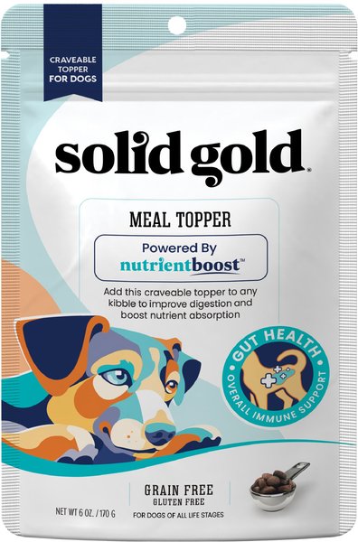 Solid Gold Nutrient Boost Grain-Free Dog Food Topper, 6-oz pouch slide 1 of 5