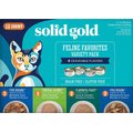 Solid Gold Feline Favorites Variety Pack Grain-Free Wet Cat Food, 3-oz can, case of 12