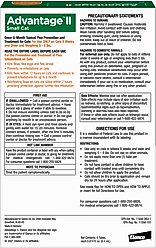 Advantage II Flea Spot Treatment for Cats, 5-9 lbs, & Ferrets, 6 Doses (6-mos. supply) slide 2 of 9
