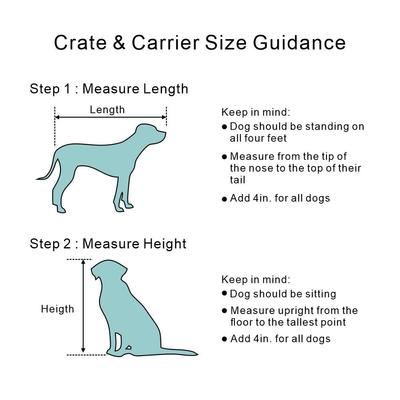 Show full view: Unipaws Furniture Style Dog Crate, Walnut, 23-in wide slide 8 of 9