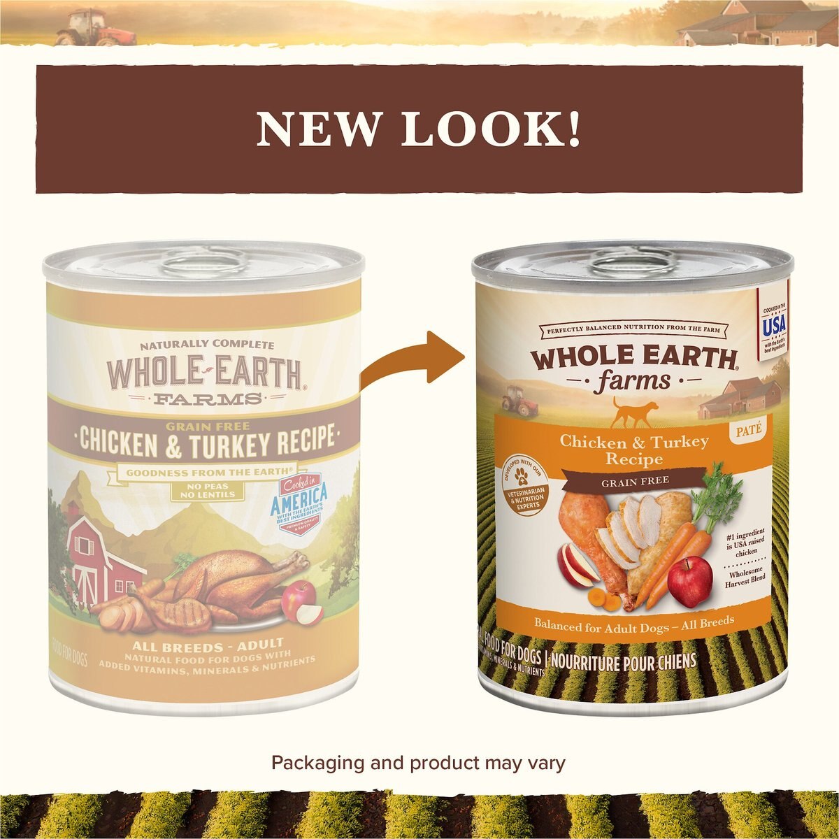 Whole Earth Farms Small Breed Lamb Dinner Grain-Free Canned Dog Food