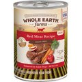 Whole Earth Farms Grain-Free Red Meat Recipe Canned Dog Food, 12.7-oz, case of 12