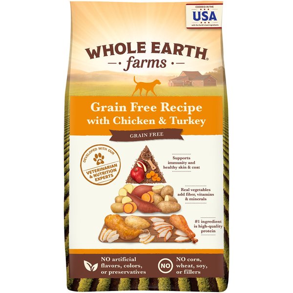 Whole Earth Farms Healthy Puppy Recipe Grain-Free Dry Dog Food