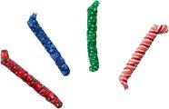 Frisco Holiday Festive Swatting Spirals Cat Toy, 4 count