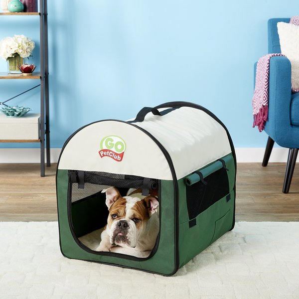 Discontinued GO PET CLUB Single Door Collapsible SoftSided Dog Crate