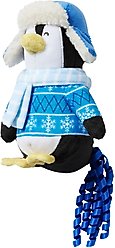 Frisco Holiday Penguin Plush Kicker Cat Toy with Catnip