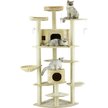 Go Pet Club 43-in Cat Tree Condo, Beige