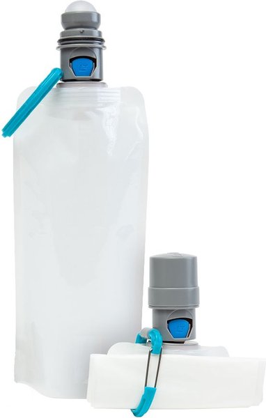 Vapur EZ Lick Portable Dog Water Bottle, 23-oz, Whiteout slide 1 of 5