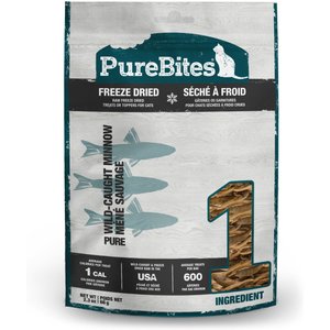 PureBites Minnow Freeze-Dried Cat Treat, 2.3-oz bag