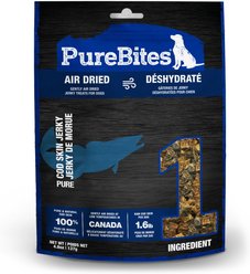 PureBites Dog Cod Jerky Treat, 4.8-oz bag