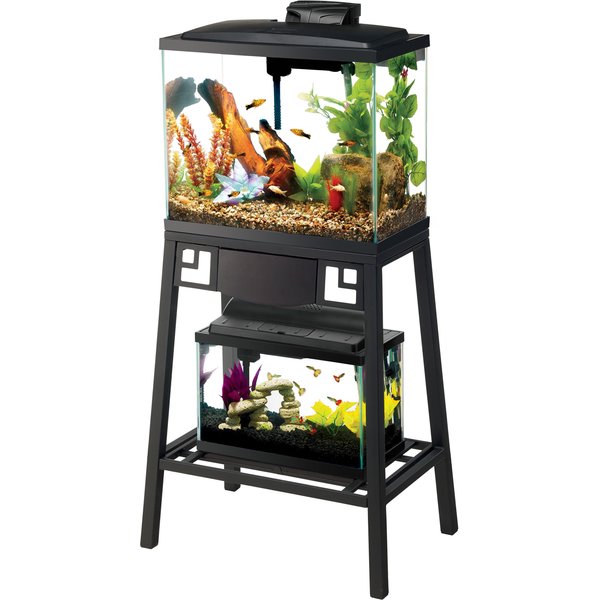 SUNGROW Betta Fish Hideout Cave, Decoration for Aquarium & Gecko Tank 