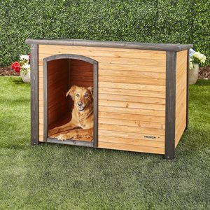 Precision Pet Products Extreme Outback Log Cabin Dog House, Large