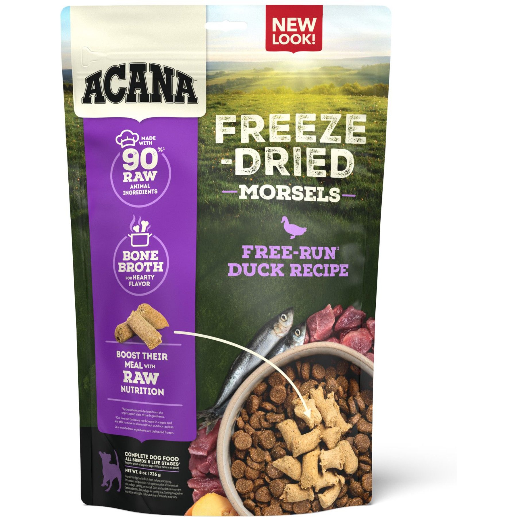 Acana dog clearance food serving size