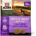 ACANA Duck Recipe Patties Grain-Free Freeze Dried Dog Food & Topper, 14-oz bag